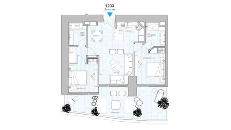 2 Bedroom Apartment for Sale in Nicosia – Agios Ioannis, Limassol District