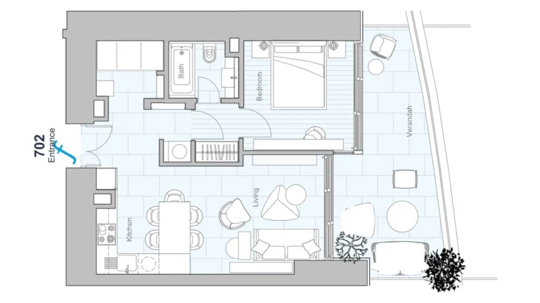 1 Bedroom Apartment for Sale in Nicosia – Agios Ioannis, Limassol District