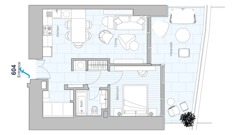 1 Bedroom Apartment for Sale in Nicosia – Agios Ioannis, Limassol District