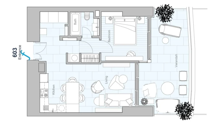 1 Bedroom Apartment for Sale in Nicosia – Agios Ioannis, Limassol District