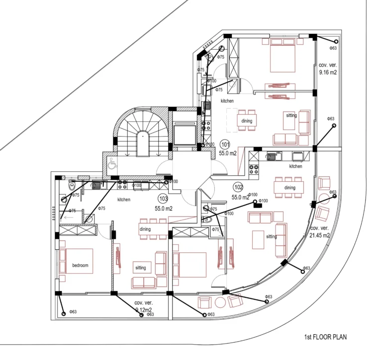 1 Bedroom Apartment for Sale in Tombs Of the Kings, Paphos District
