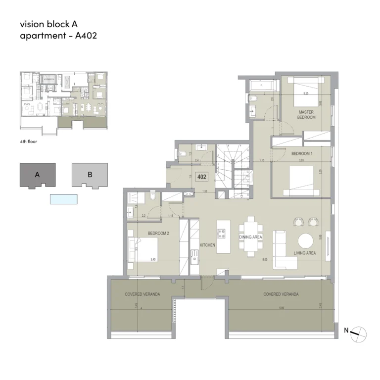 3 Bedroom Apartment for Sale in Potamos Germasogeias, Limassol District