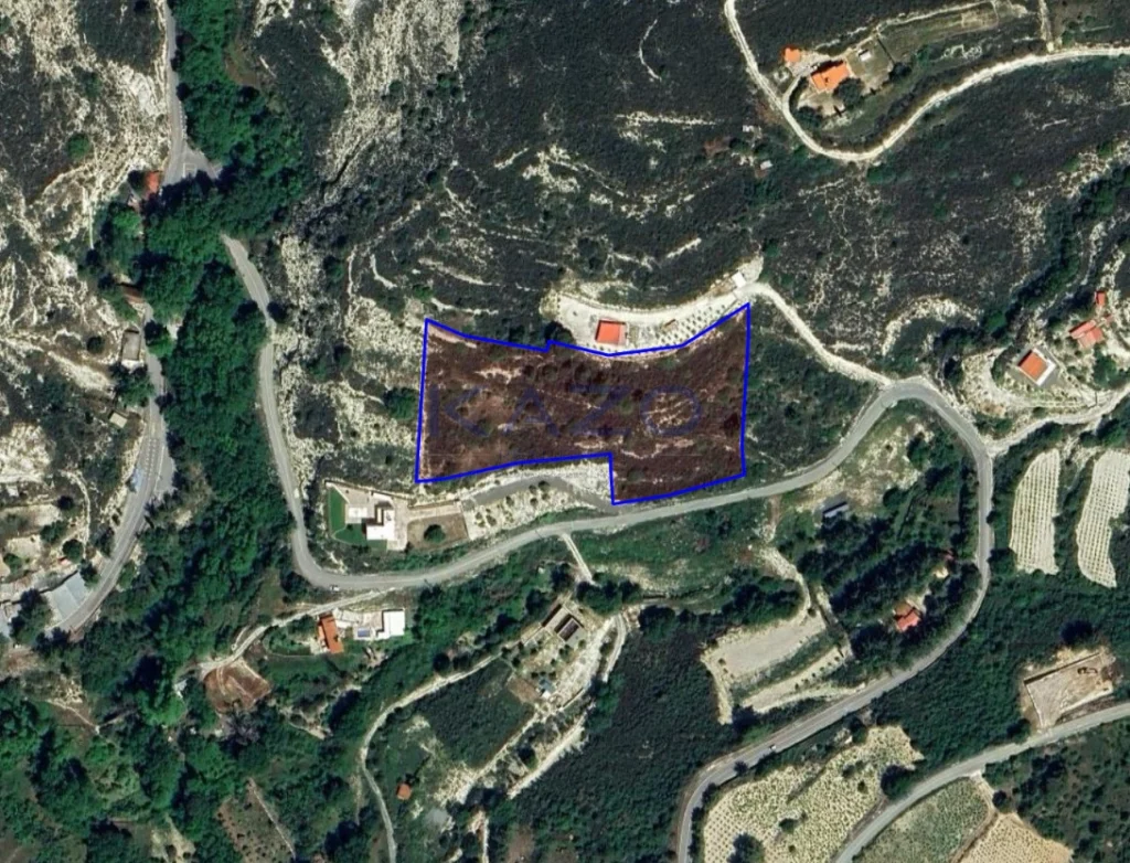 9,661m² Plot for Sale in Koilani, Limassol District