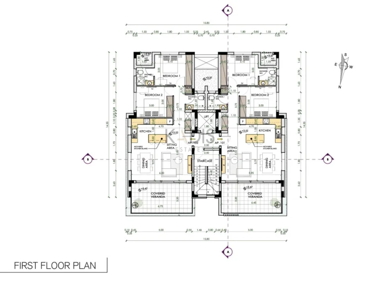 2 Bedroom Apartment for Sale in Limassol – Ekali