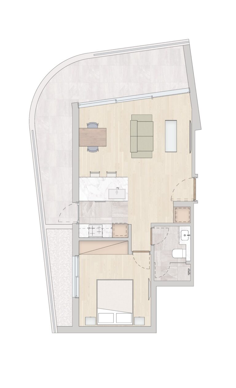 1 Bedroom Apartment for Sale in Limassol District