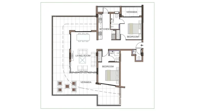 3 Bedroom Apartment for Sale in Trachoni Lemesou, Limassol District