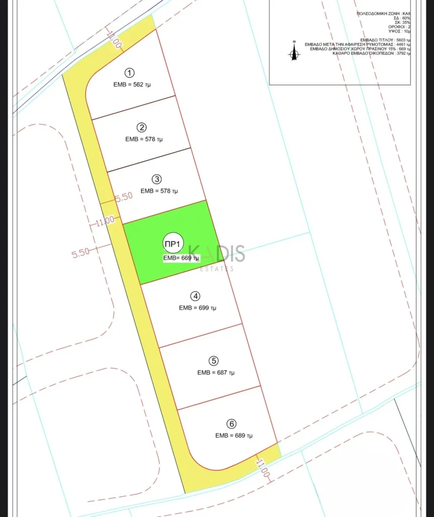 5,603m² Plot for Sale in Nicosia District