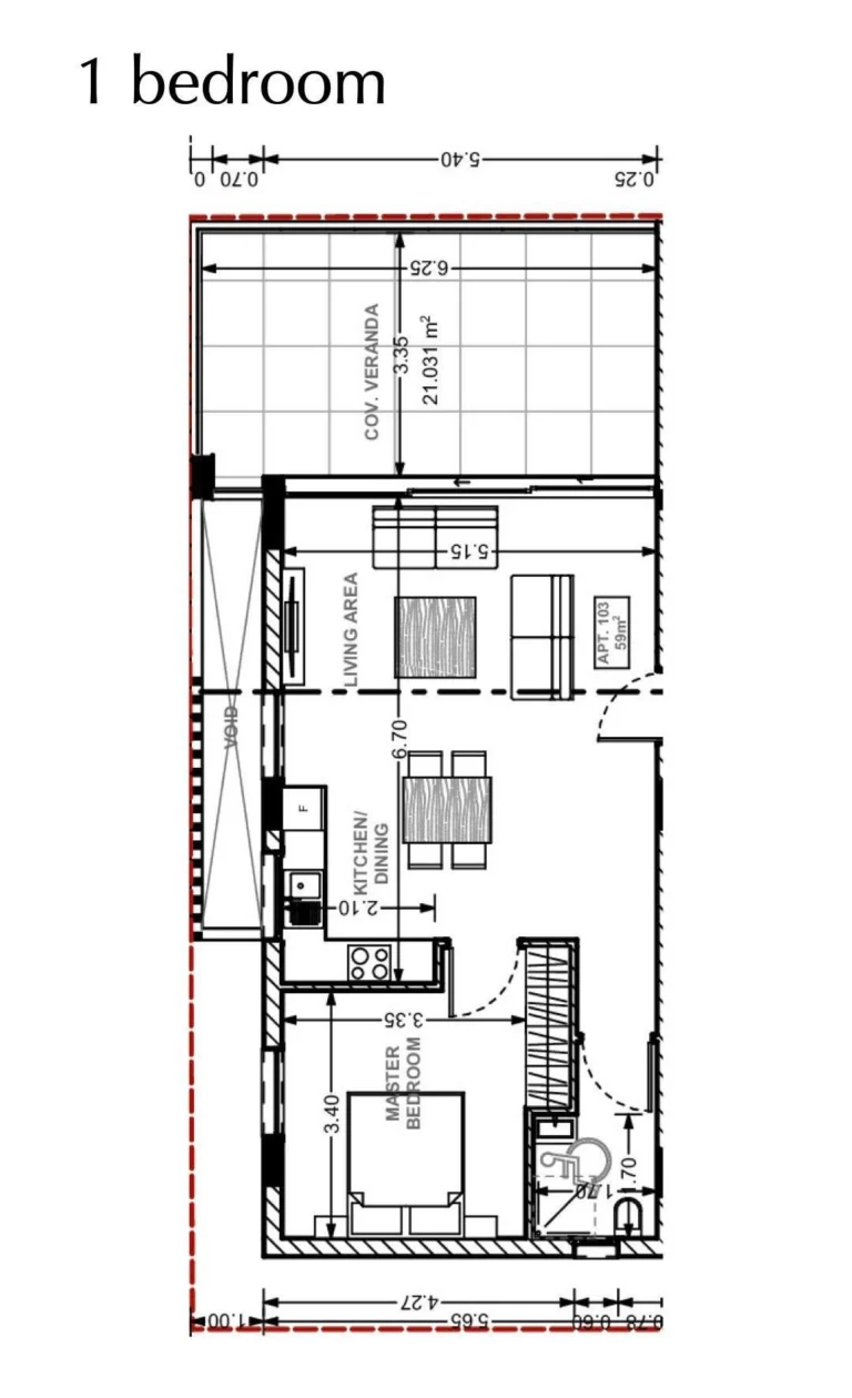 1 Bedroom Apartment for Sale in Limassol – Katholiki