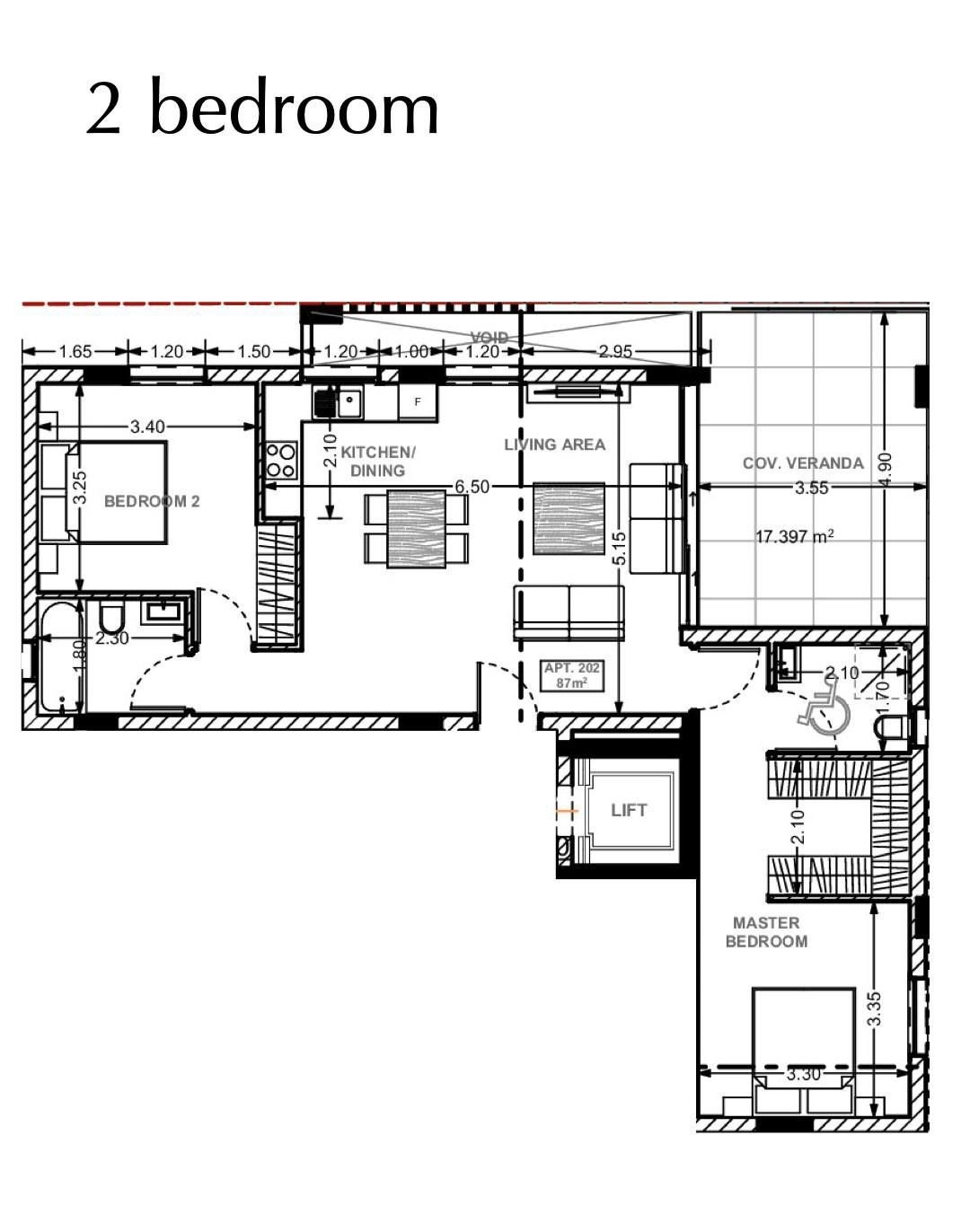 2 Bedroom Apartment for Sale in Limassol – Katholiki
