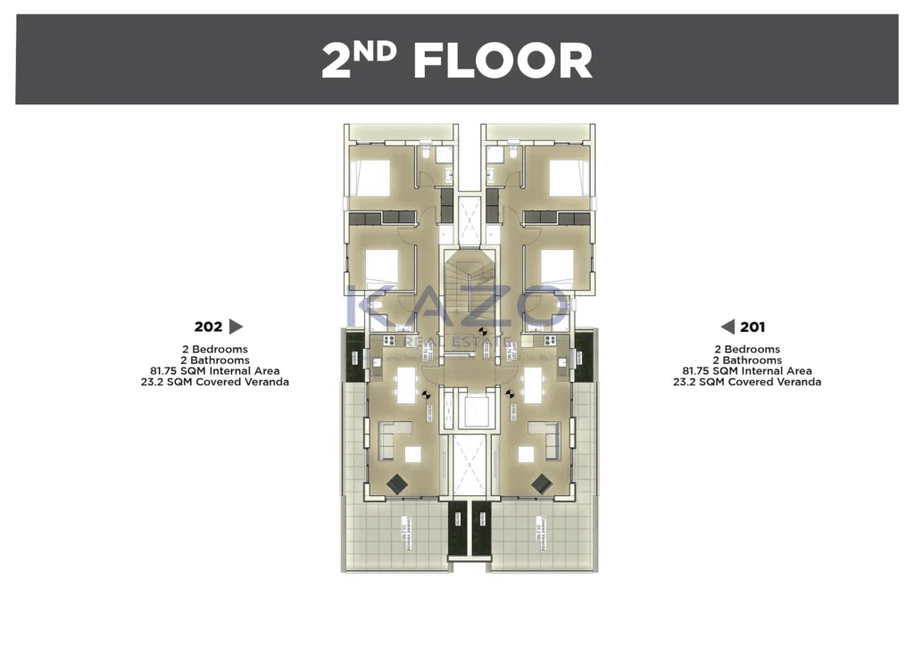 2 Bedroom Apartment for Sale in Larnaca – Chrysopolitissa