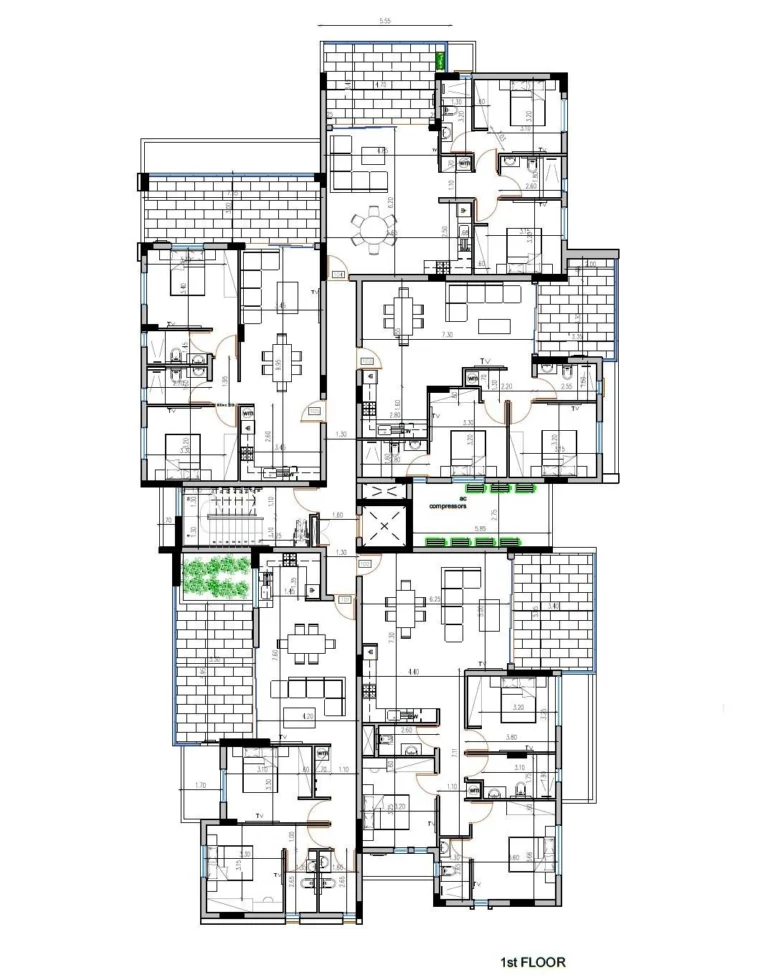 2 Bedroom Apartment for Sale in Aradippou, Larnaca District