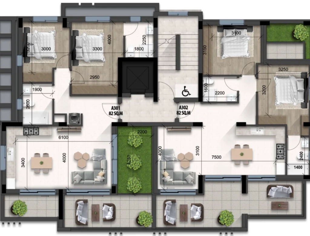 1 Bedroom Apartment for Sale in Drosia, Larnaca District