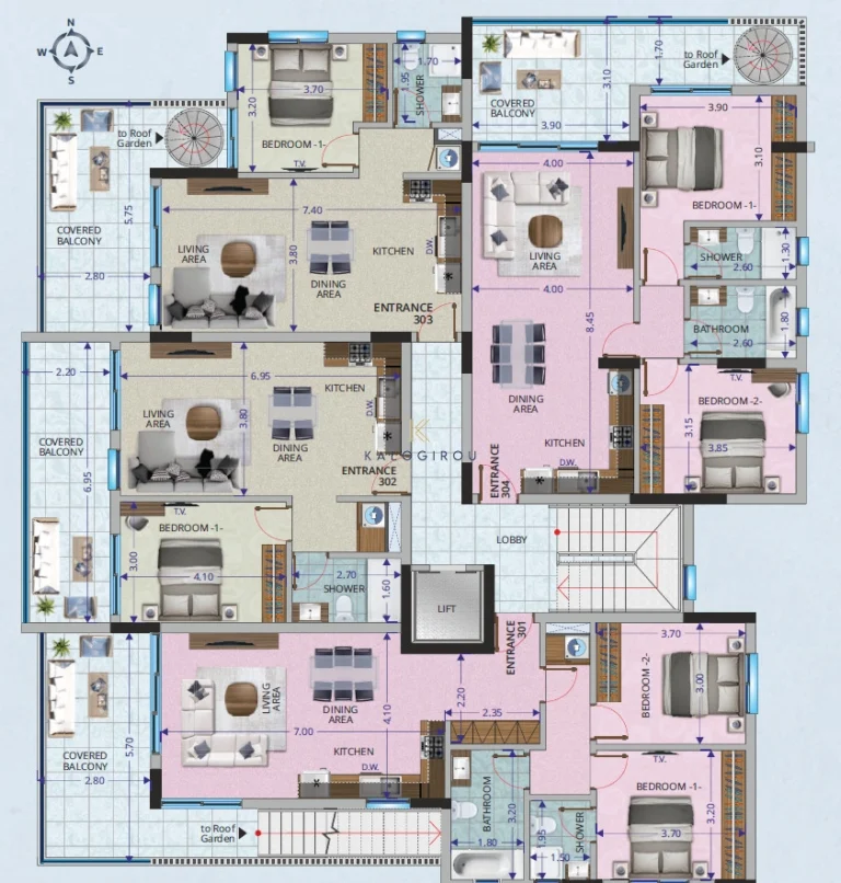 2 Bedroom Apartment for Sale in Drosia, Larnaca District