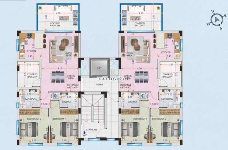 2 Bedroom Apartment for Sale in Livadia Larnakas, Larnaca District