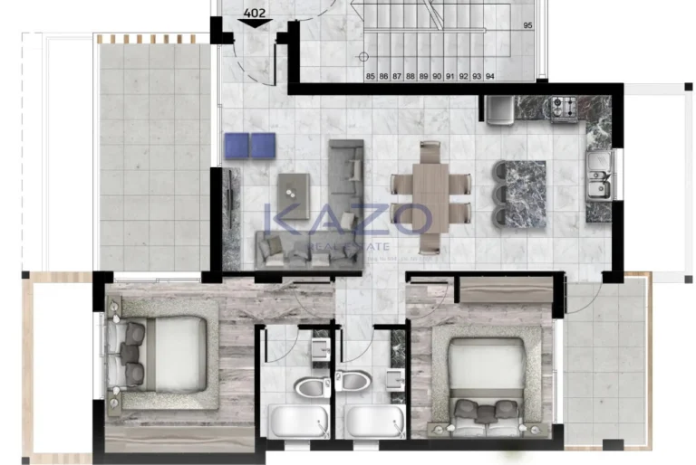 2 Bedroom Apartment for Sale in Limassol – Mesa Geitonia