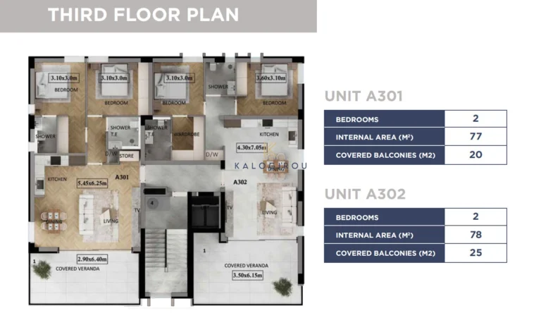 1 Bedroom Apartment for Sale in Larnaca District