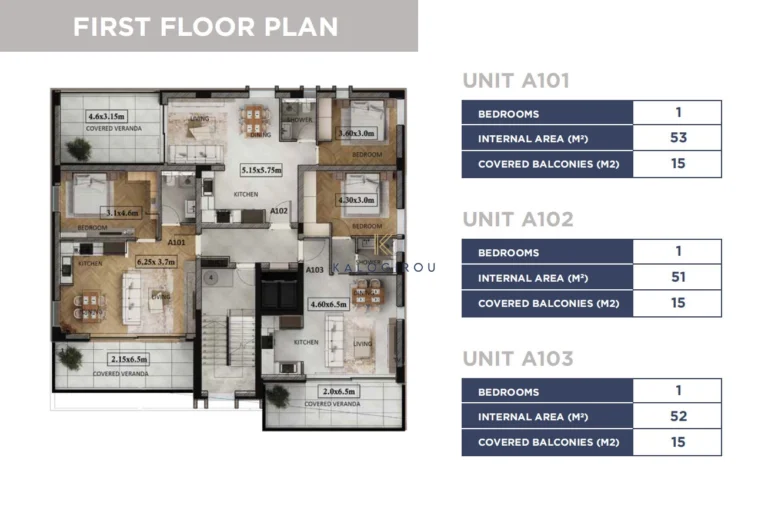 2 Bedroom Apartment for Sale in Larnaca District