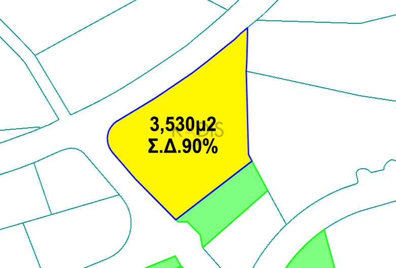 3,530m² Plot for Sale in Limassol – Agios Athanasios