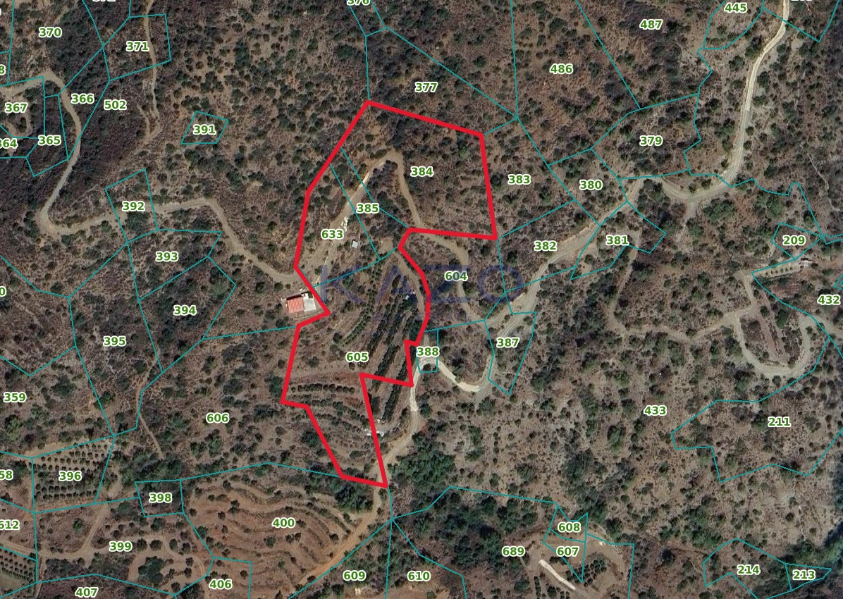 19,660m² Plot for Sale in Arakapas, Limassol District