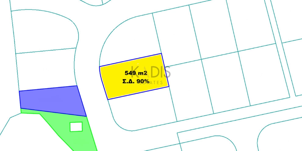 549m² Plot for Sale in Nicosia District