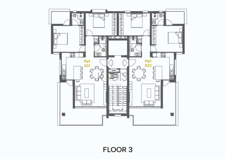 2 Bedroom Apartment for Sale in Limassol – Neapolis