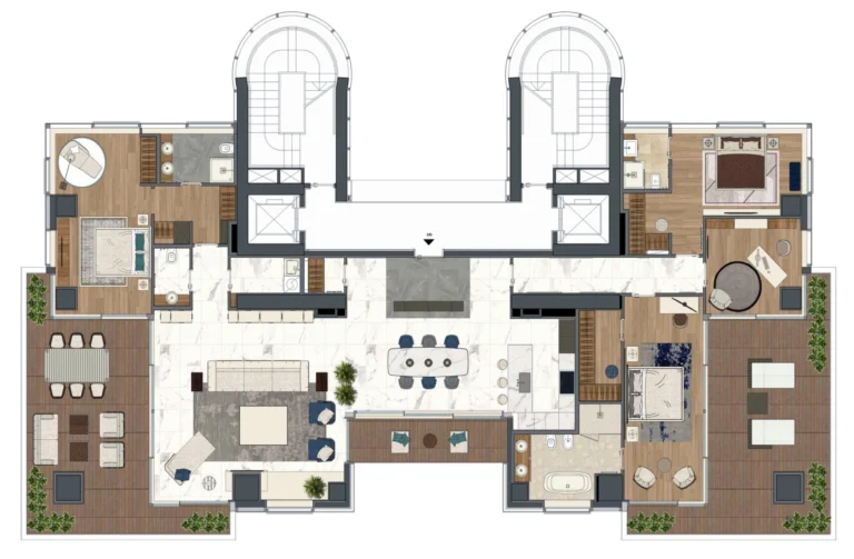 4 Bedroom Apartment for Sale in Agios Tychonas, Limassol District