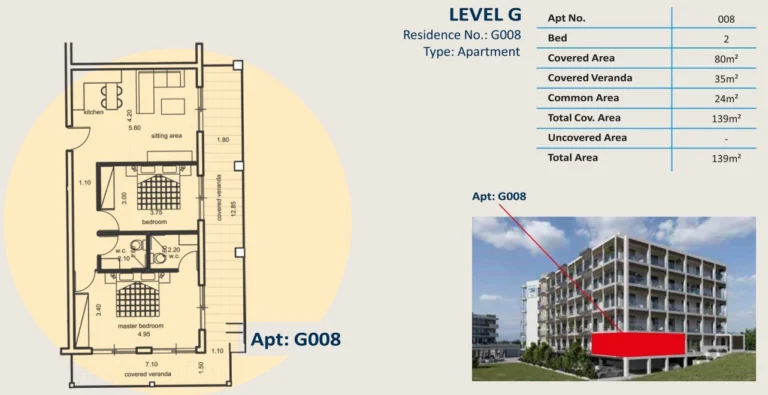 2 Bedroom Apartment for Sale in Mouttagiaka Tourist Area, Limassol District