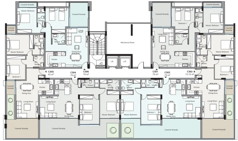 2 Bedroom Apartment for Sale in Germasogeia, Limassol District