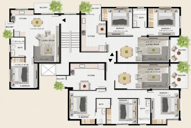 Cheap Apartments for Sale Larnaca up to 400000 euro