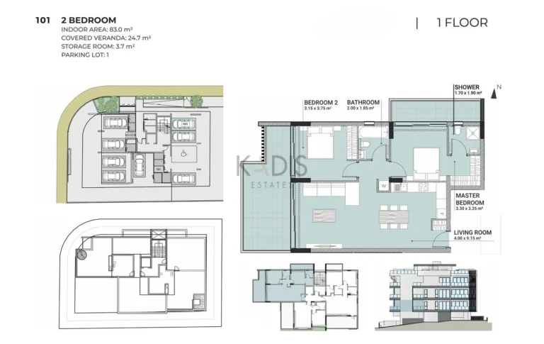 2 Bedroom Apartment for Sale in Limassol District