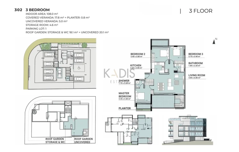 3 Bedroom Apartment for Sale in Limassol District