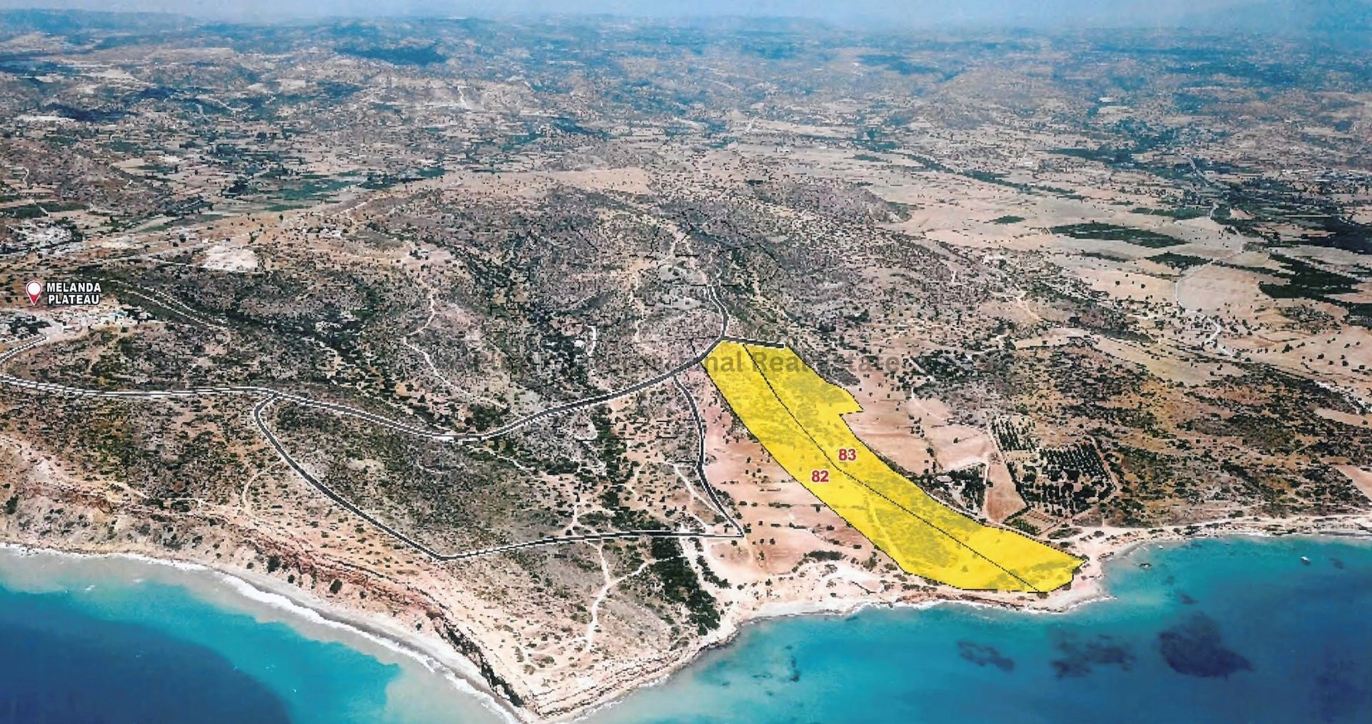 102,265m² Plot for Sale in Pissouri, Limassol District