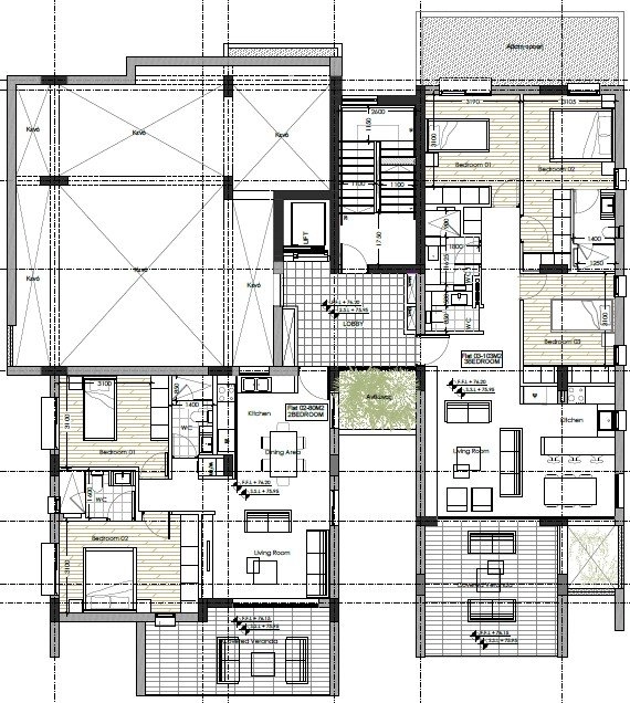 2 Bedroom Apartment for Sale in Aradippou, Larnaca District
