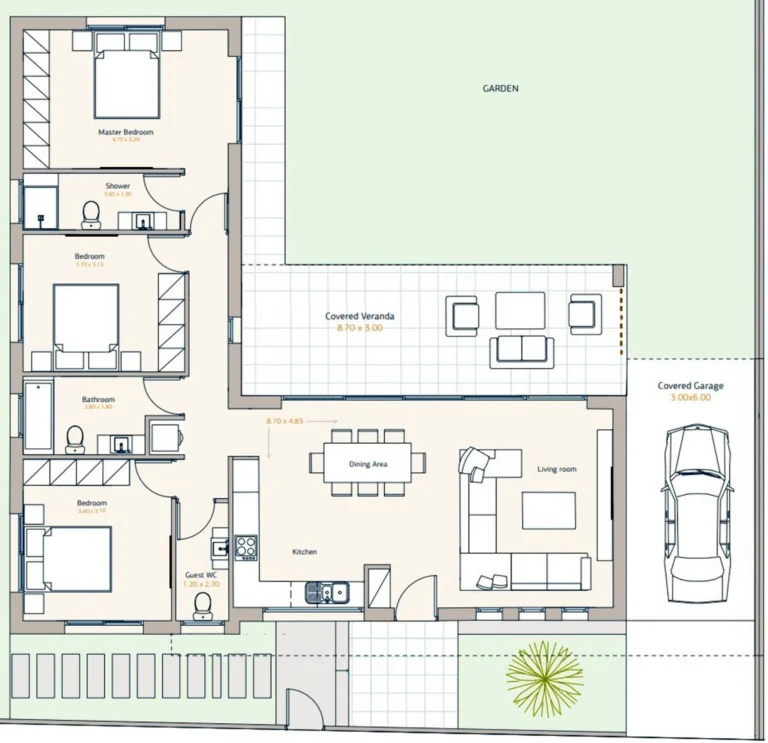 3 Bedroom House for Sale in Larnaca District