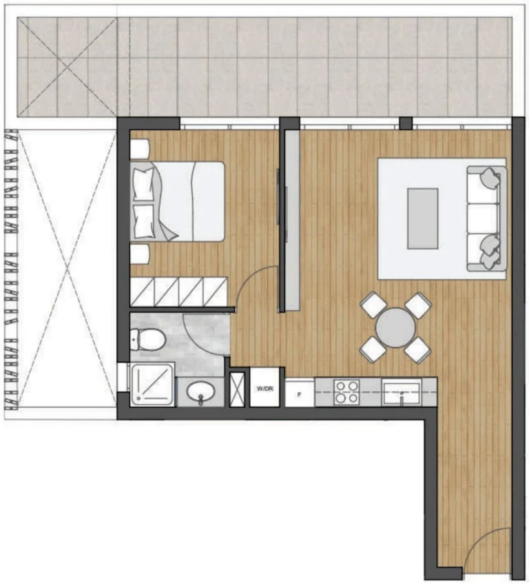 1 Bedroom Apartment for Sale in Livadia Larnakas, Larnaca District