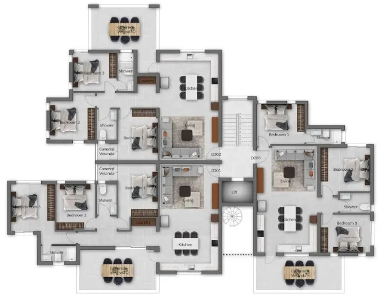 3 Bedroom Apartment for Sale in Geroskipou, Paphos District