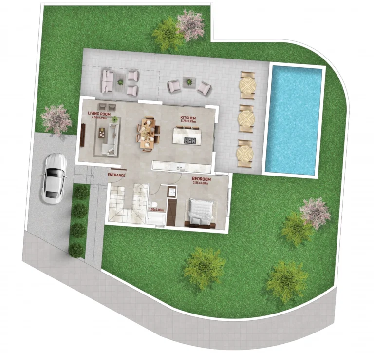 3 Bedroom House for Sale in Tsada, Paphos District