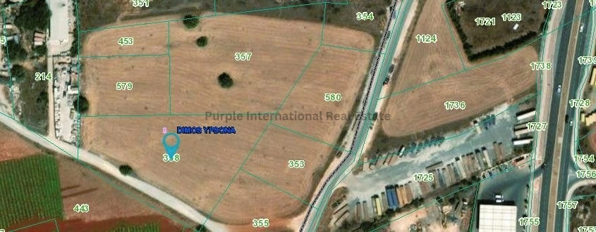 10,369m² Plot for Sale in Ypsonas, Limassol District