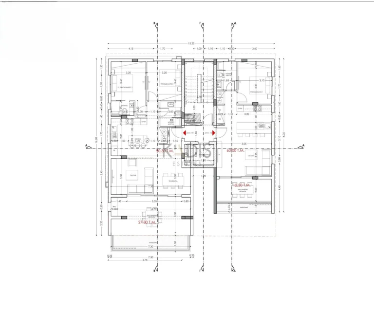 3 Bedroom Apartment for Sale in Limassol – Katholiki