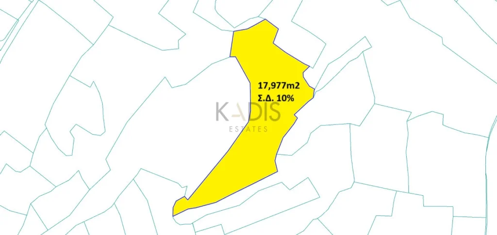 17,977m² Plot for Sale in Dali, Nicosia District