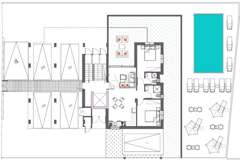 2 Bedroom Apartment for Sale in Kapparis, Famagusta District