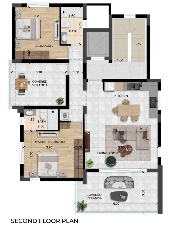 2 Bedroom Apartment for Sale in Limassol – Agios Athanasios