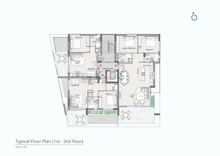 1 Bedroom Apartment for Sale in Nicosia District