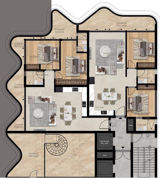 2 Bedroom Apartment for Sale in Paphos – Agios Theodoros