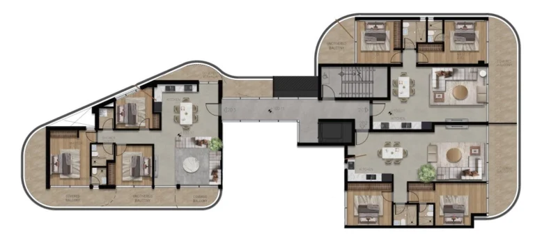 3 Bedroom Apartment for Sale in Paphos – Agios Theodoros