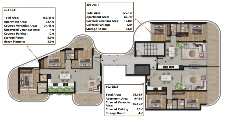 3 Bedroom Apartment for Sale in Empa, Paphos District