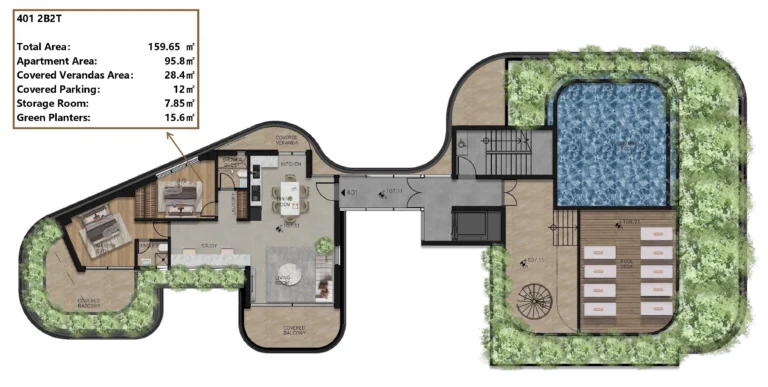 2 Bedroom Apartment for Sale in Empa, Paphos District