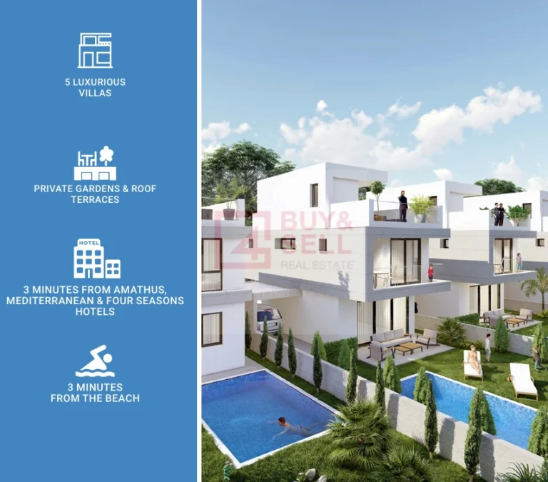 4 Bedroom House for Sale in Agios Tychonas, Limassol District