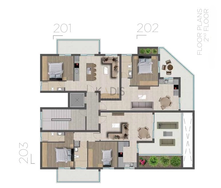 2 Bedroom Apartment for Sale in Limassol – Zakaki