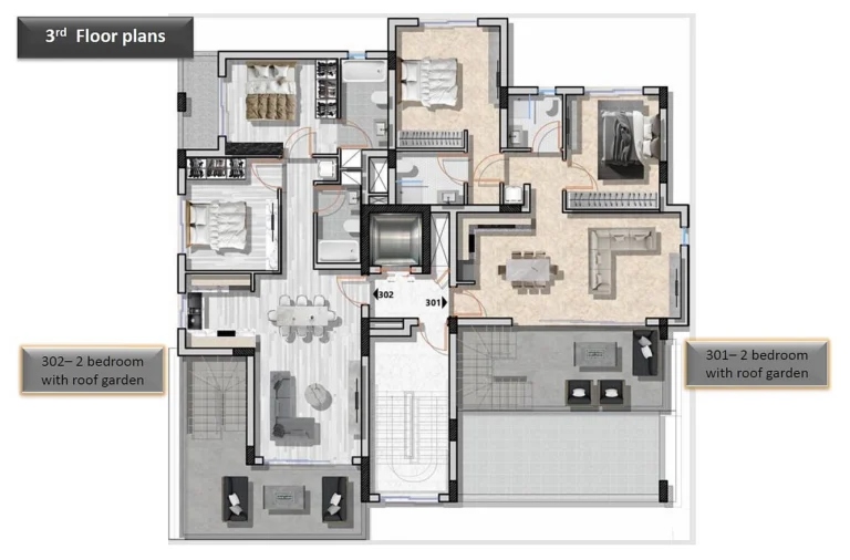 3 Bedroom Apartment for Sale in Aradippou, Larnaca District